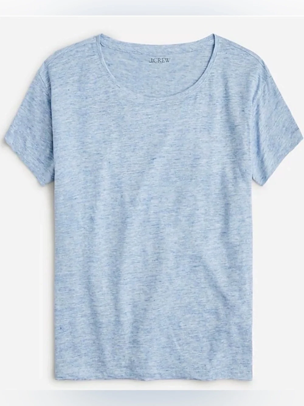 J. Crew NWOT Linen Tee - Picture 3 of 7